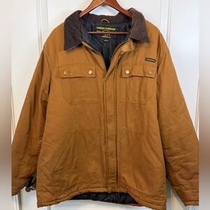 Men's Buffalo Outdoors Workwear Brown Cargo Utility  Jacket